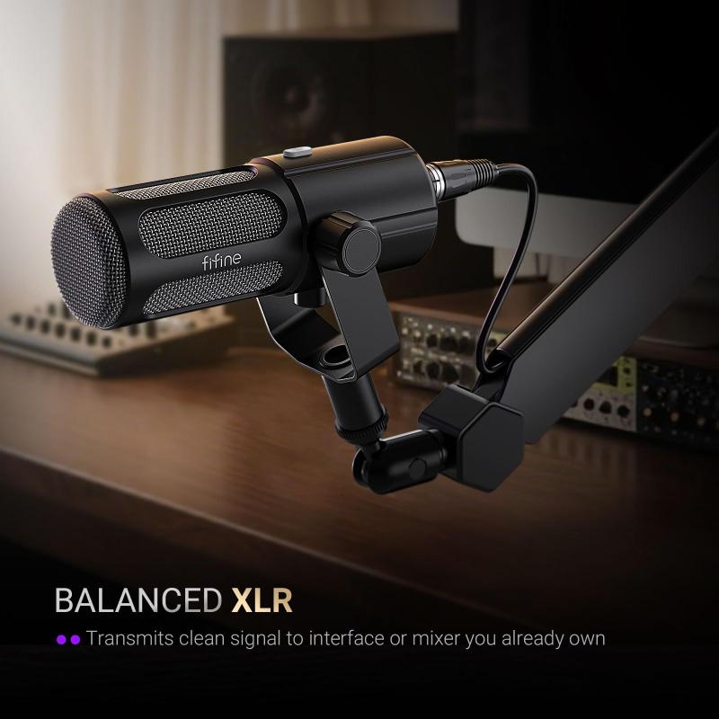 Micrófono FIFINE AmpliTank TANK6 USB/XLR para Streaming
